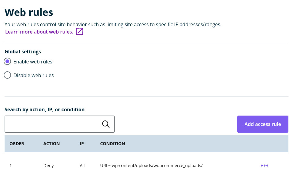 Protect WooCommerce downloadable products in wpengine